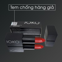 Son Joko Moisturizing Lipstick - B51 Đỏ Thuần_3