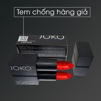 Son Joko Moisturizing Lipstick - B47 Đỏ Cam_3