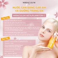 Nước Cân Bằng Cấp Ẩm Và Dưỡng Trắng Da - Miraculum Asta.Plankton C - Revitalizing Face Tonic (200ml)_3